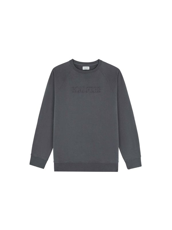 Scalpers Scalpers Sweater majica  antracit siva
