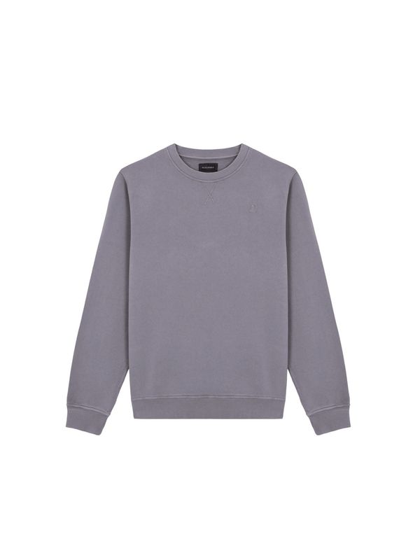 Scalpers Scalpers Sweater majica 'Fade'  tamo siva