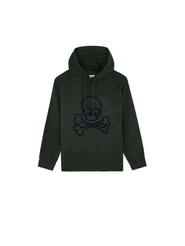 Scalpers Scalpers Sweater majica  kaki / crna