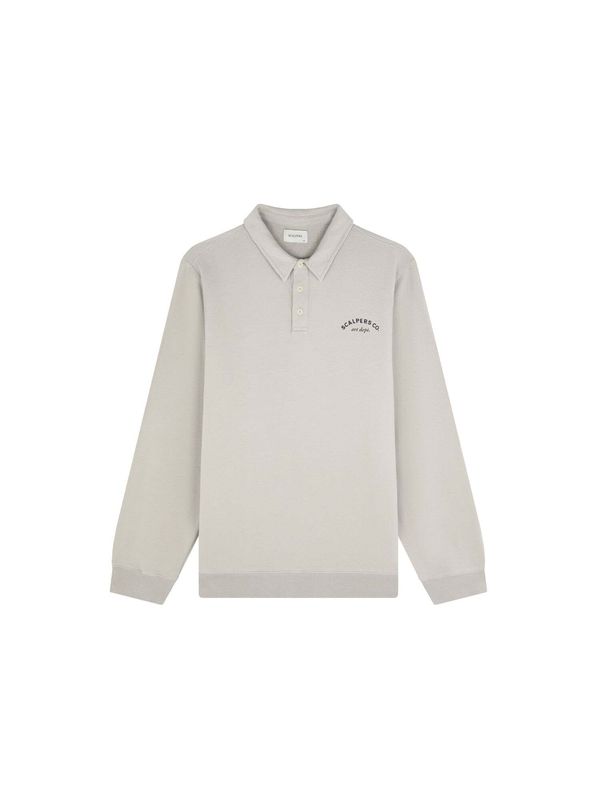 Scalpers Scalpers Sweater majica  svijetlosiva / crna