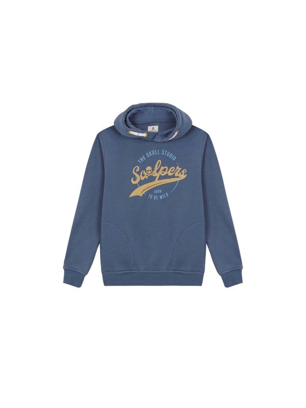 Scalpers Scalpers Sweater majica 'Wild'  golublje plava / senf