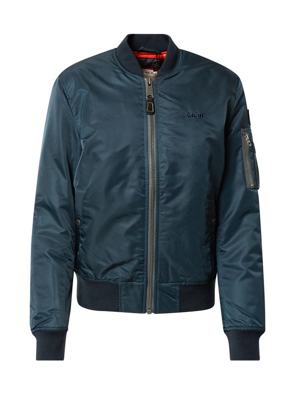 Schott NYC Schott NYC Prijelazna jakna 'Airforce W'  petrol / crna / bijela