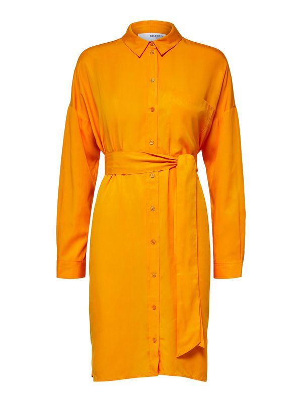 SELECTED FEMME SELECTED FEMME Košulja haljina 'KIKKI TONIA'  narančasta