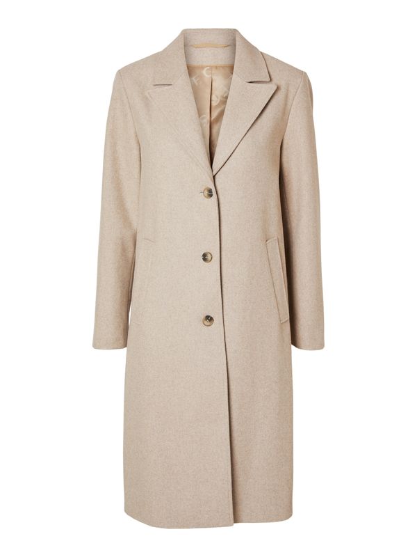 SELECTED FEMME SELECTED FEMME Prijelazni kaput 'SLFNEW ALMA'  bež melange