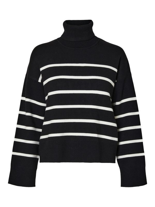 SELECTED FEMME SELECTED FEMME Pulover 'KAMMA'  crna / bijela
