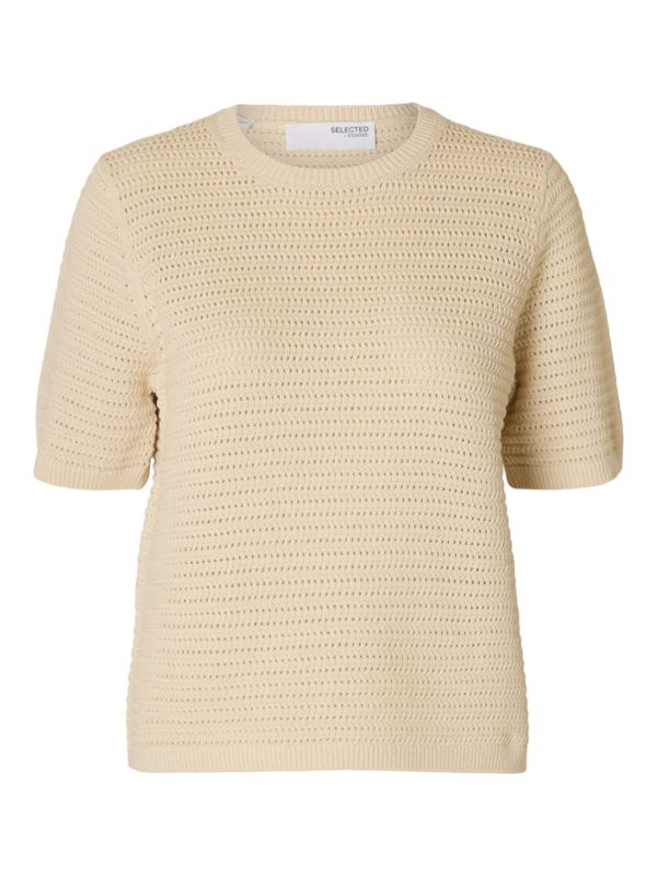 SELECTED FEMME SELECTED FEMME Pulover 'SLFVINNA'  sivkasto bež