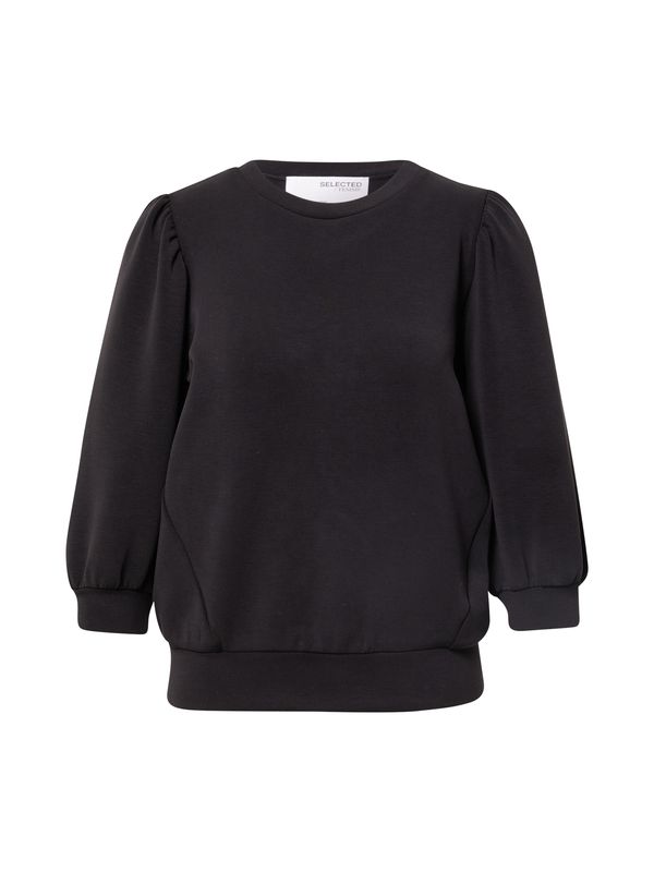 SELECTED FEMME SELECTED FEMME Sweater majica 'TENNY'  crna