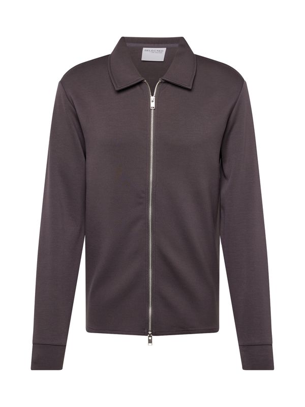 SELECTED HOMME SELECTED HOMME Gornji dio trenirke  grafit siva