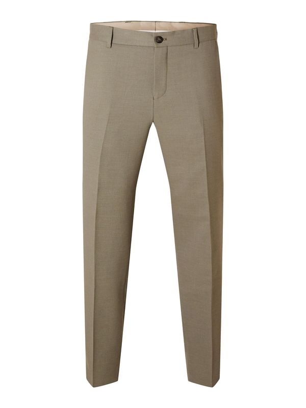 SELECTED HOMME SELECTED HOMME Hlače na crtu 'Neil'  maslinasta