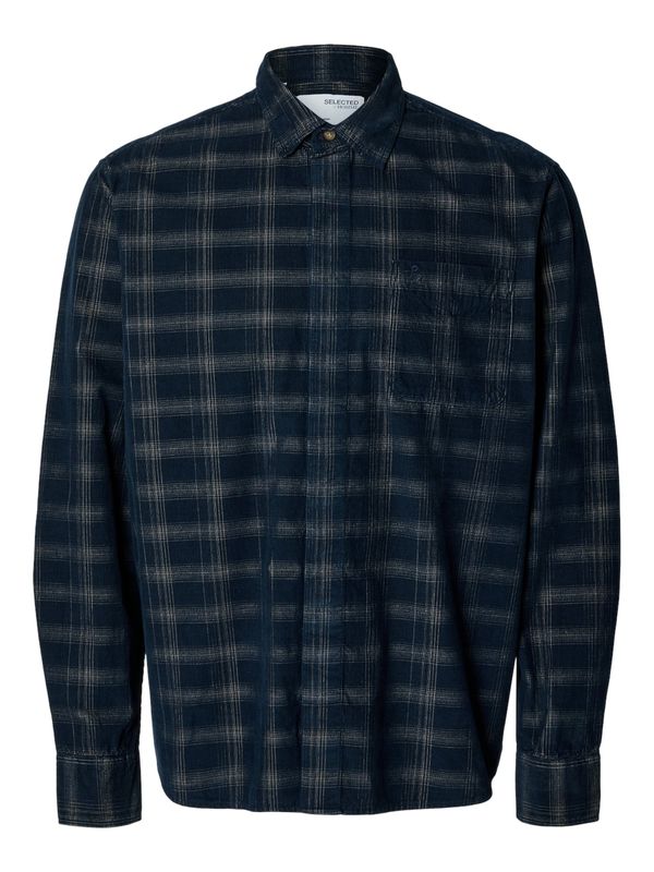 SELECTED HOMME SELECTED HOMME Košulja  bež / morsko plava