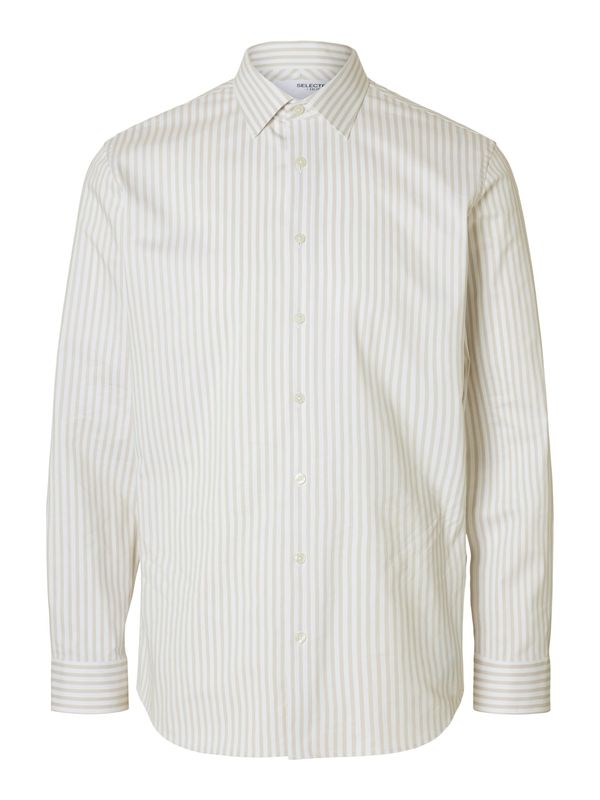 SELECTED HOMME SELECTED HOMME Košulja  pijesak / bijela