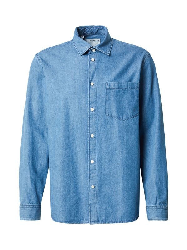 SELECTED HOMME SELECTED HOMME Košulja 'SLHREGCARLO'  plavi traper