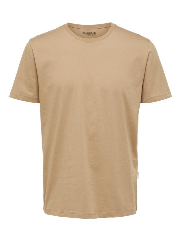 SELECTED HOMME SELECTED HOMME Majica 'Aspen'  svijetlosmeđa