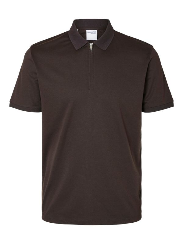 SELECTED HOMME SELECTED HOMME Majica 'Fave'  čokolada
