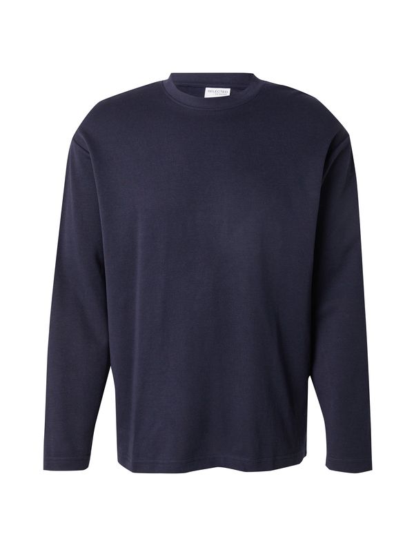 SELECTED HOMME SELECTED HOMME Majica 'SLHLOOSEOSCAR'  mornarsko plava