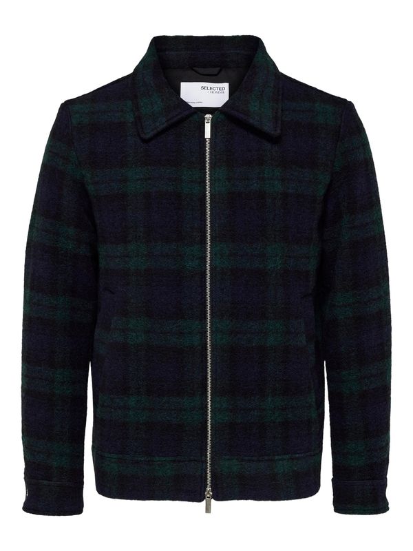 SELECTED HOMME SELECTED HOMME Prijelazna jakna 'MARLON'  noćno plava / tamno zelena / crna