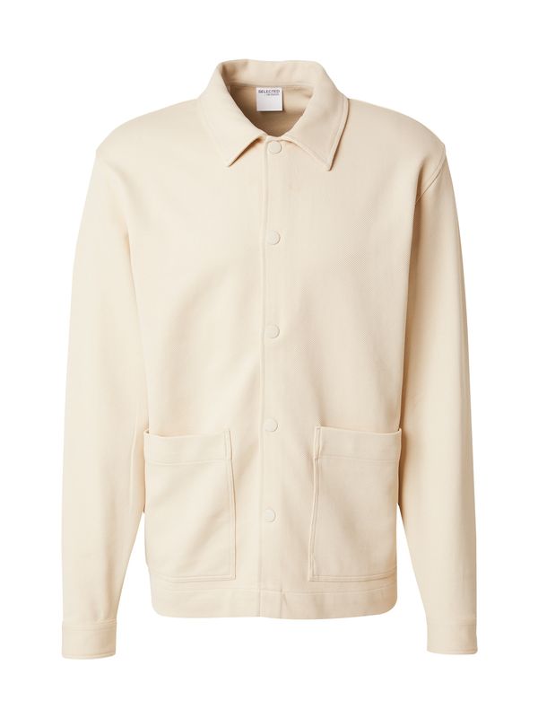 SELECTED HOMME SELECTED HOMME Prijelazna jakna 'SLHRELAXHANK'  boja pijeska