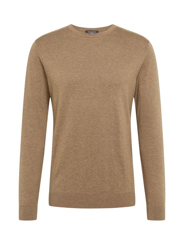 SELECTED HOMME SELECTED HOMME Pulover 'Berg'  tamno bež