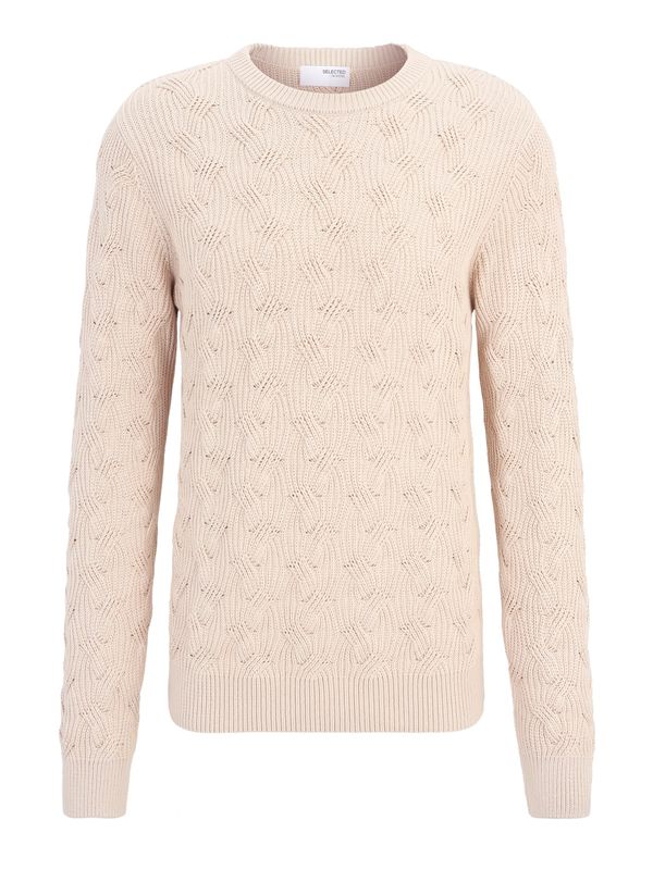 SELECTED HOMME SELECTED HOMME Pulover  boja pijeska