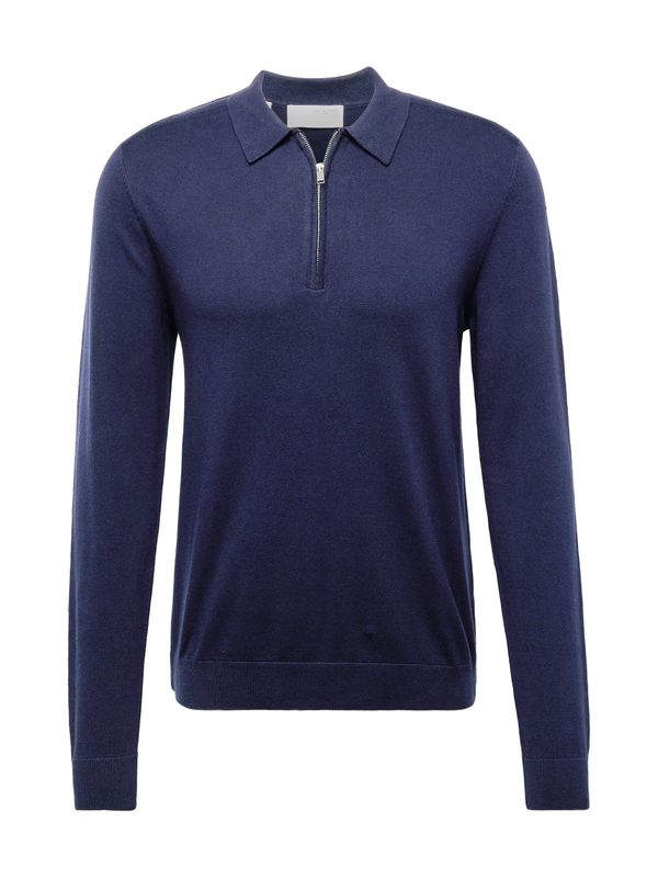 SELECTED HOMME SELECTED HOMME Pulover 'SLHBERG'  morsko plava