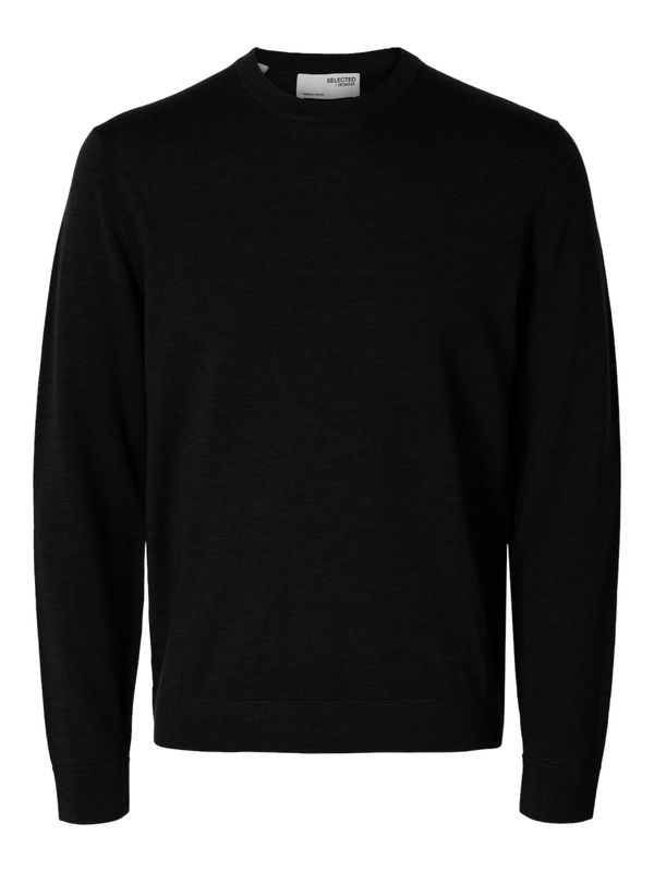 SELECTED HOMME SELECTED HOMME Pulover 'SLHTRAY'  crna