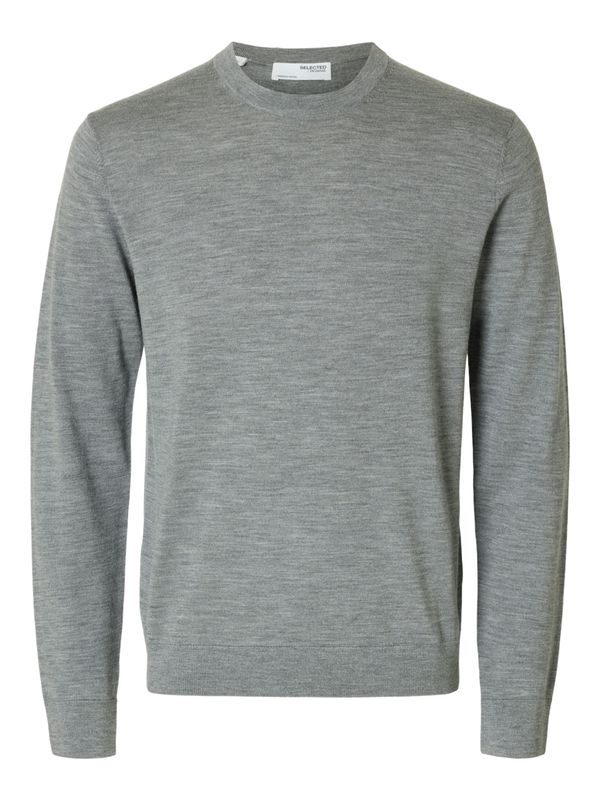 SELECTED HOMME SELECTED HOMME Pulover 'SLHTRAY'  siva melange