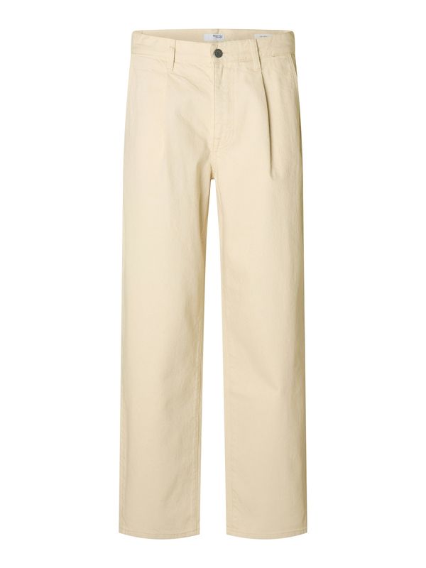 SELECTED HOMME SELECTED HOMME Traperice s naborima 'SLH220 KOBE'  ecru/prljavo bijela