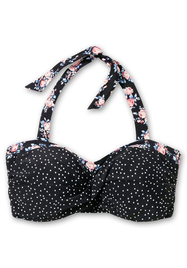 SHEEGO SHEEGO Bikini gornji dio  svijetloplava / roza / crna / bijela