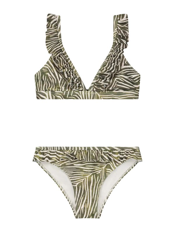 Shiwi Shiwi Bikini 'BELLA'  maslinasta / bijela