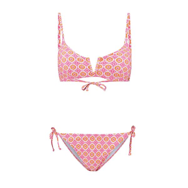 Shiwi Shiwi Bikini 'Leah'  narančasta / roza / prljavo bijela
