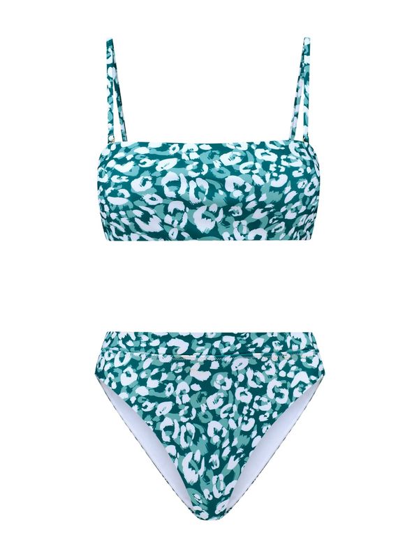 Shiwi Shiwi Bikini 'Lola'  smaragdno zelena / žad / bijela