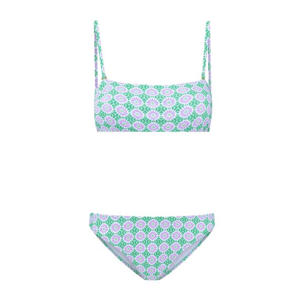 Shiwi Shiwi Bikini 'Lola'  zelena / ljubičasta / bijela