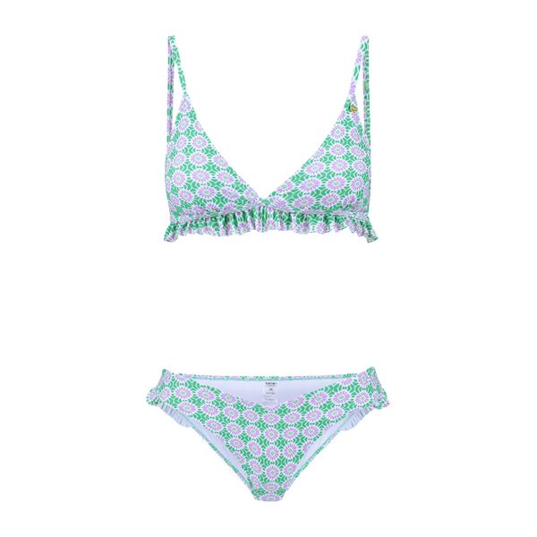 Shiwi Shiwi Bikini 'Romy'  zelena / ljubičasta / bijela