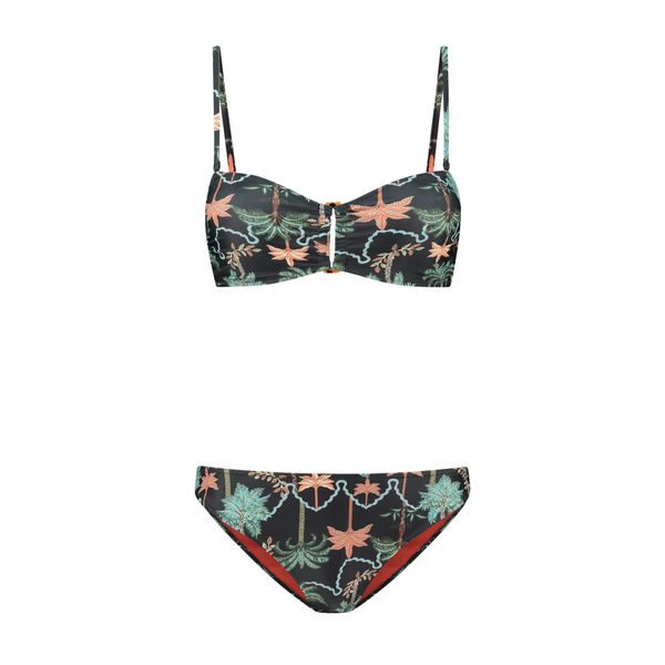 Shiwi Shiwi Bikini 'Zoe'  tamno zelena / narančasta / crna