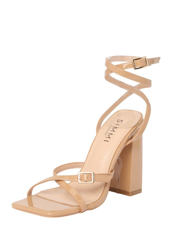 Simmi London Simmi London Sandale s remenčićima 'KIMIA'  nude