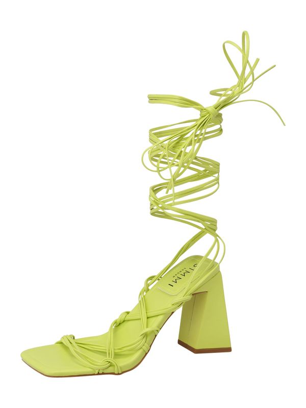 Simmi London Simmi London Sandale s remenčićima 'PARIS'  limeta