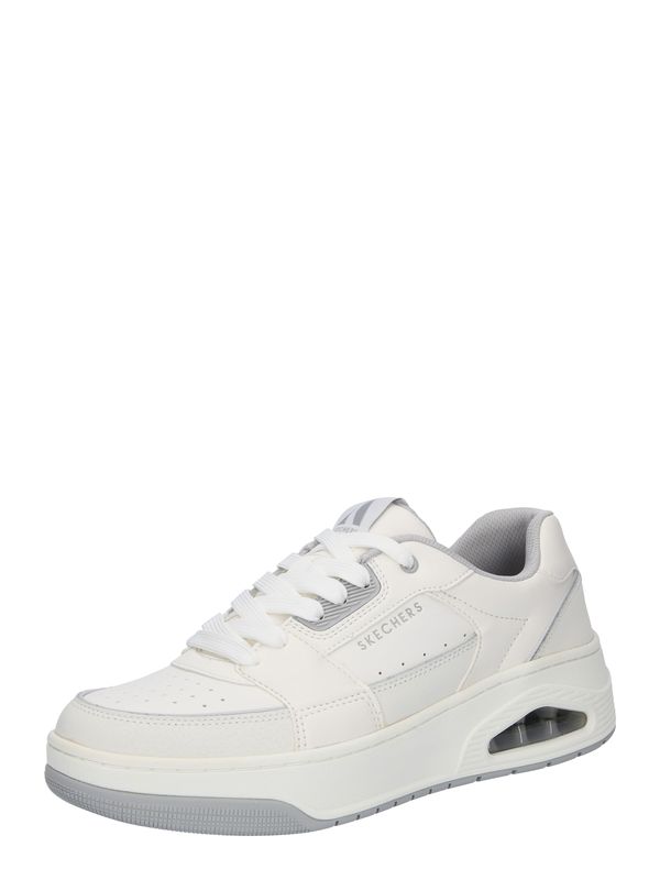 SKECHERS SKECHERS Niske tenisice 'UNO COURT'  svijetlosiva / bijela