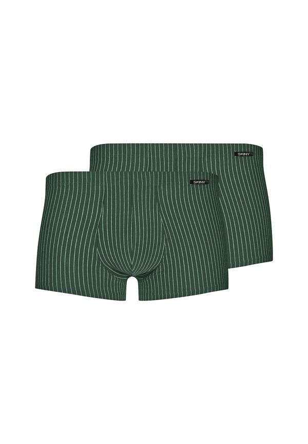 Skiny Skiny Bokserice  maslinasta / svijetlozelena