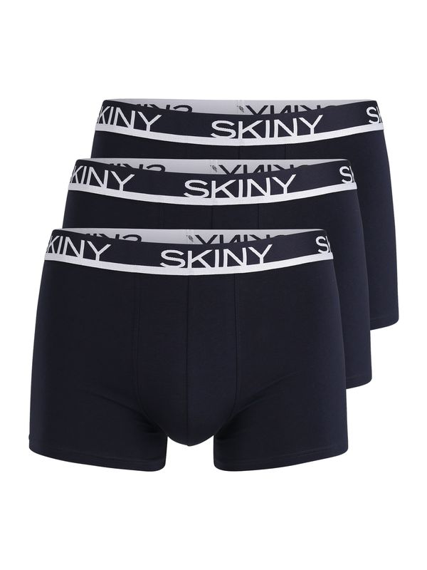Skiny Skiny Bokserice  tamno plava / bijela