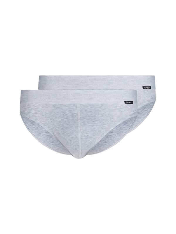 Skiny Skiny Slip  siva melange / crna