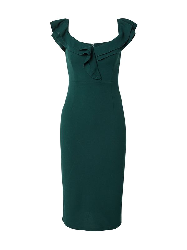 Skirt & Stiletto Skirt & Stiletto Koktel haljina  tamno zelena
