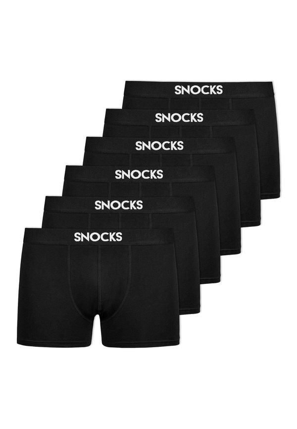 SNOCKS SNOCKS Bokserice  crna / bijela