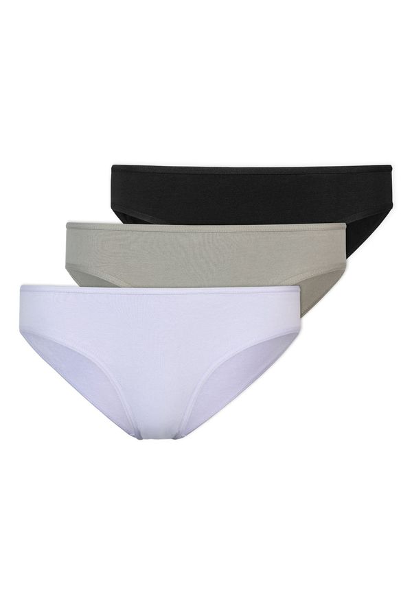 SNOCKS SNOCKS Slip 'Classic'  siva / crna / bijela