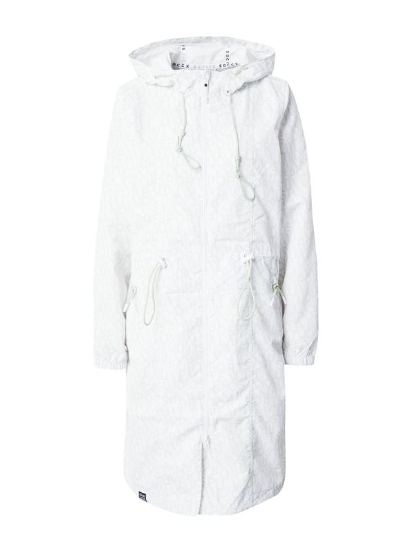 Soccx Soccx Lagana parka  siva / vuneno bijela