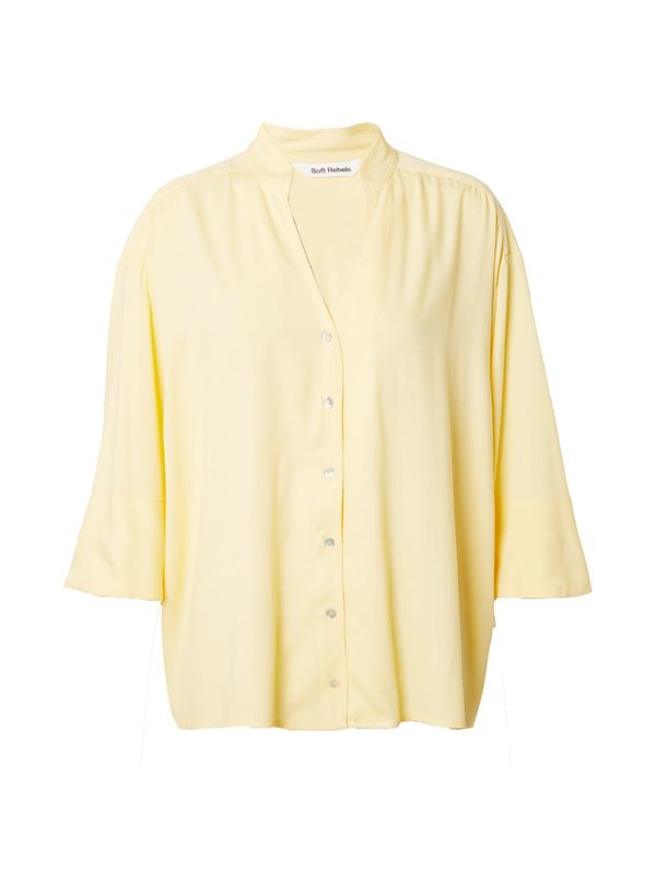 Soft Rebels Soft Rebels Bluza 'Pansy'  žuta