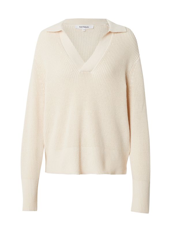 Soft Rebels Soft Rebels Pulover 'Tamisa'  boja pijeska