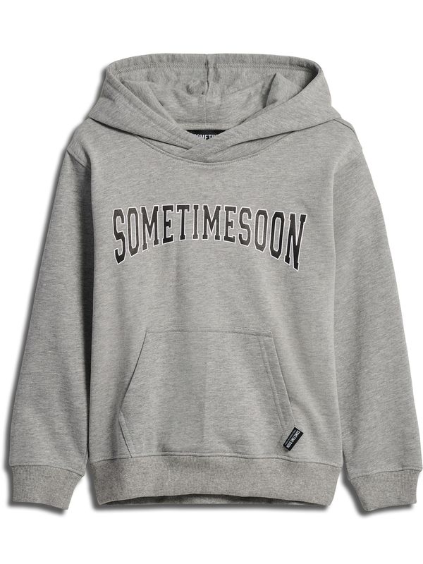 SOMETIME SOON SOMETIME SOON Sweater majica 'Ocean'  siva / crna