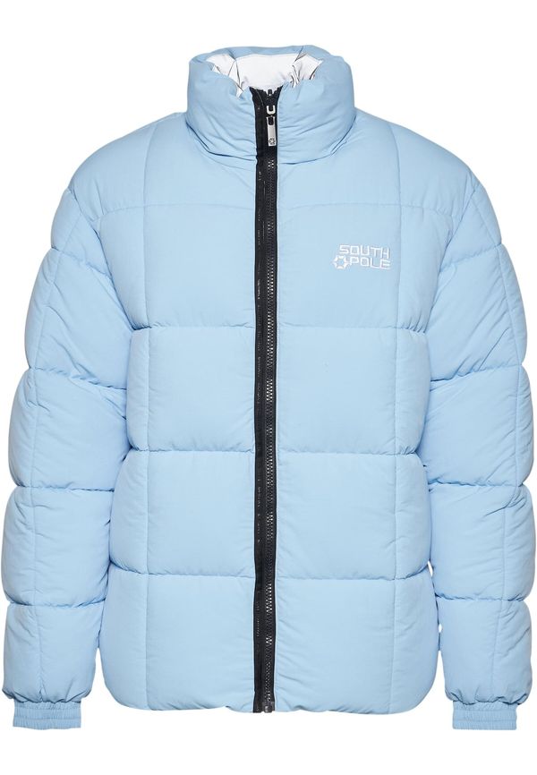 SOUTHPOLE SOUTHPOLE Zimska jakna 'Bubble North-South 1.0'  svijetloplava / siva
