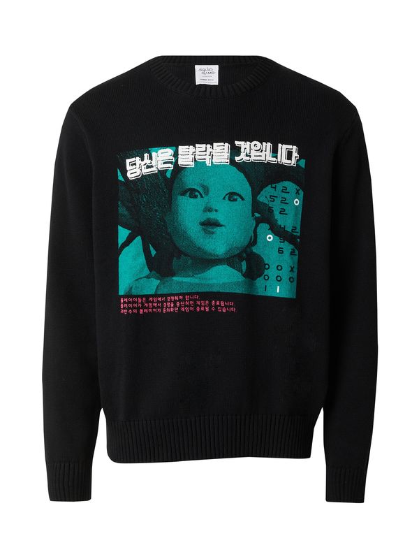 SQUID GAME COLLECTION SQUID GAME COLLECTION Pulover 'SG Pullover'  crna