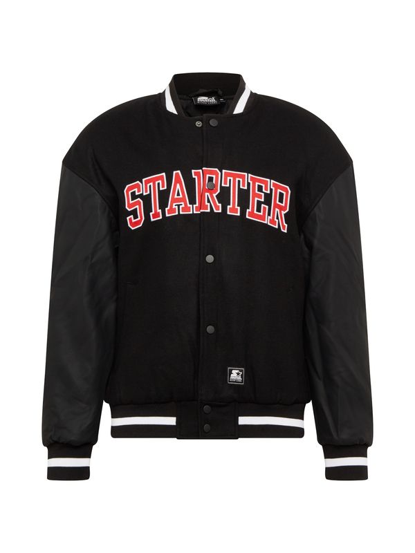 Starter Black Label Starter Black Label Prijelazna jakna  crvena / crna / bijela